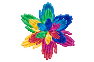 Palm flower-2 clipart