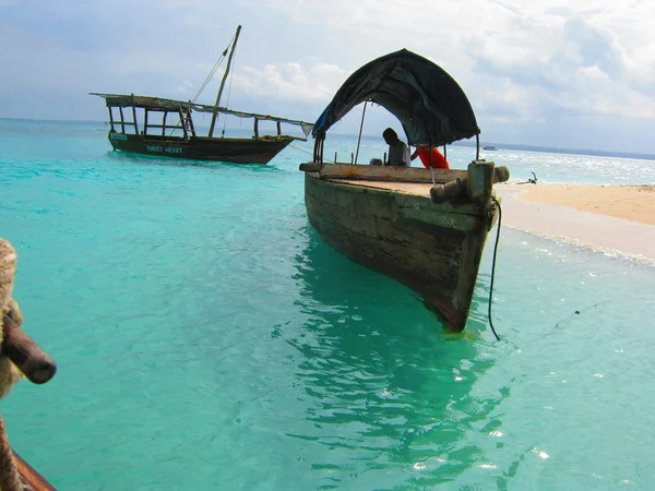 Занзибарская лодка — стоковое фото