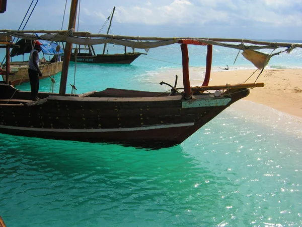 Zanzibar boat — Stock Photo, Image