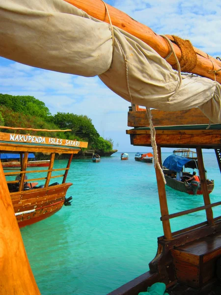 Zanzibar båd - Stock-foto
