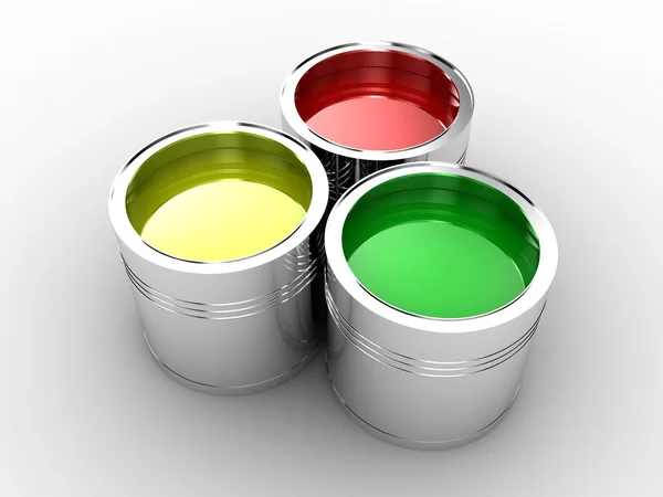 The paint — Stock Photo, Image