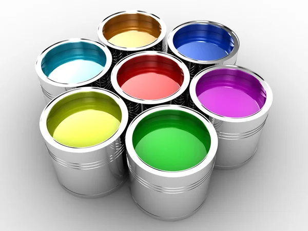 stock image The paint