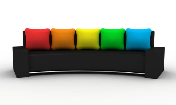 O sofá — Fotografia de Stock