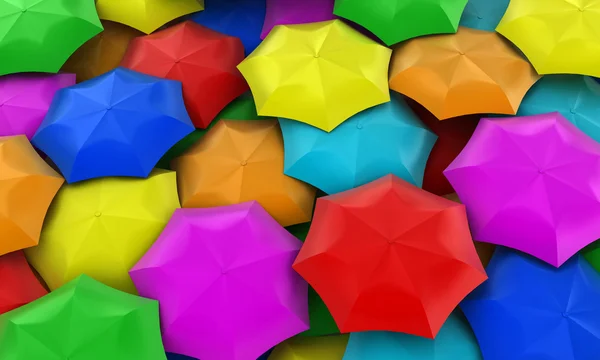 Paraplyer — Stockfoto