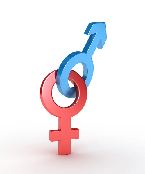 Geschlechtersymbole — Stockfoto