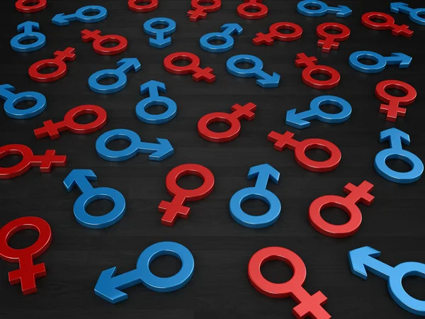 Simboli di genere — Foto Stock