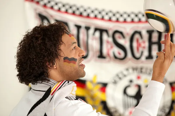 German mixed-race race driver — Stock Photo, Image