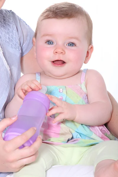 Close-up van een baby — Stockfoto