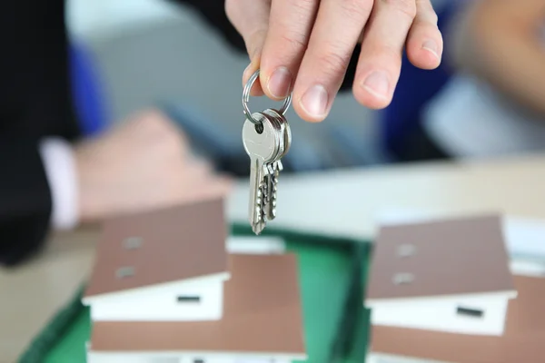 Kulcsok-hoz egy új haza — Stock Fotó