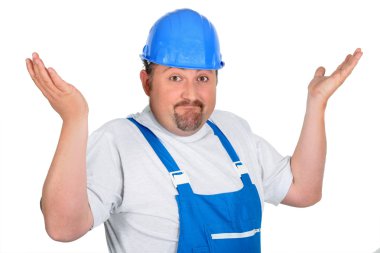 Clueless builder clipart