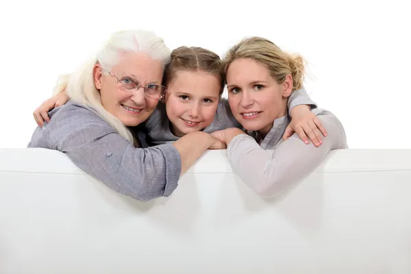 Three generations — Stock Photo, Image