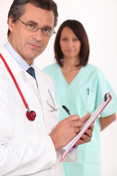 医師と看護師 — ストック写真