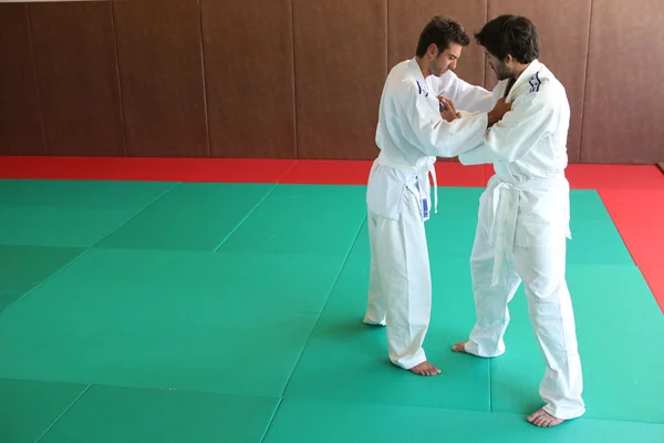 Agarre de judo . —  Fotos de Stock