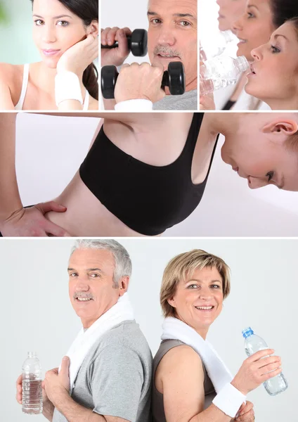 Sport at any age — Stock Photo, Image