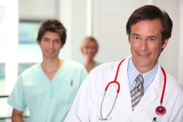 Läkare leende. — Stockfoto