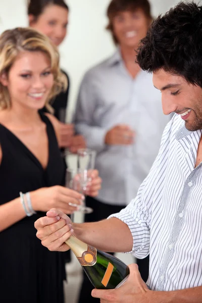 Friends at party — Stock Photo, Image