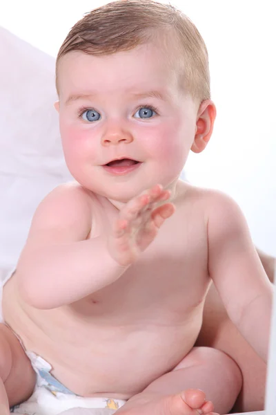 Κοντινό πλάνο ενός μωρού — Φωτογραφία Αρχείου