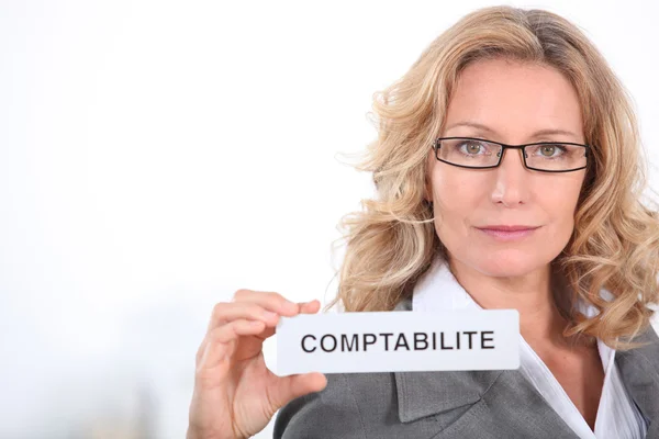 Comptabilite — Stock Photo, Image