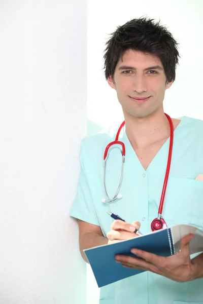 Un giovane medico . — Foto Stock