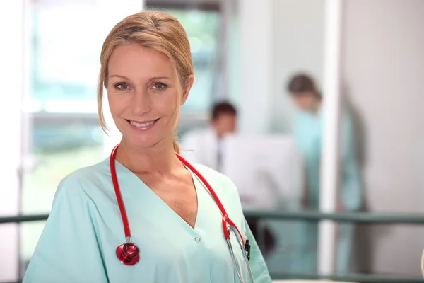 Портрет медсестры — стоковое фото