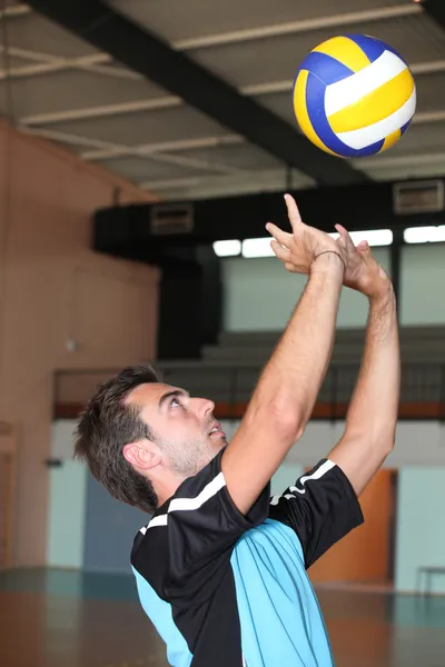 Volley-boll spelare — Stockfoto