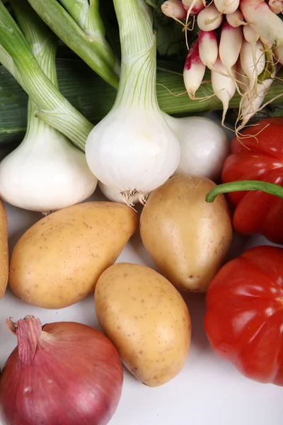 Close-up op groenten — Stockfoto