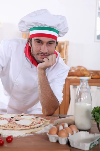 Італійський шеф-кухар — стокове фото