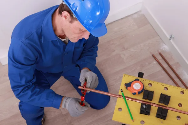 Electrician working — Stock Photo, Image