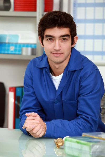 Young plumber — Stock Photo, Image