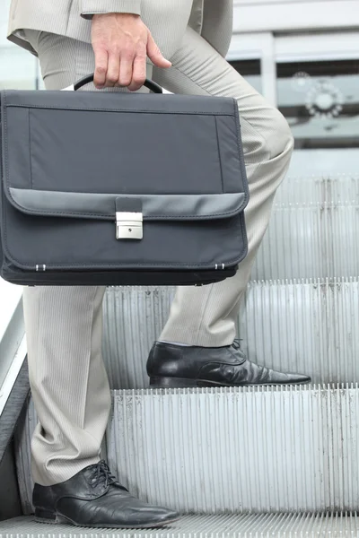 Närbild på en resväska — Stockfoto