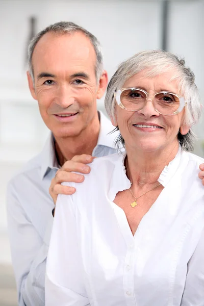 Portrait of an older couple — Stock Photo, Image