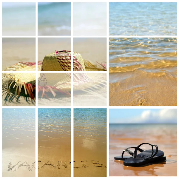 Strandurlaub — Stockfoto