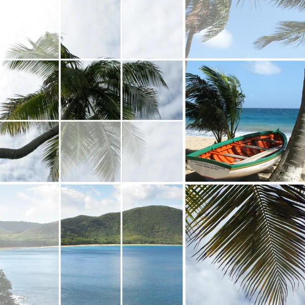 Krásný exotický ostrov — Stock fotografie