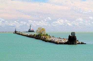 Chicago michigan Gölü deniz feneri