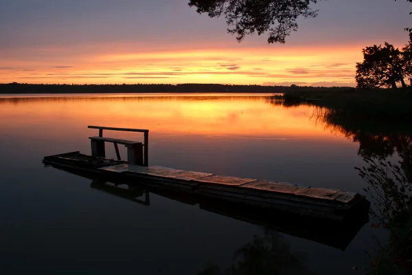 stock image Waning sunset