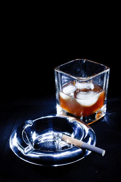 Cognac and ciagar 1 — Stock Photo, Image