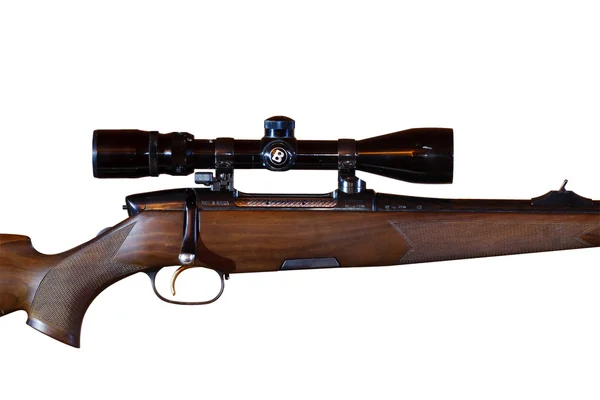 stock image Sniper rifle with telescopic sight