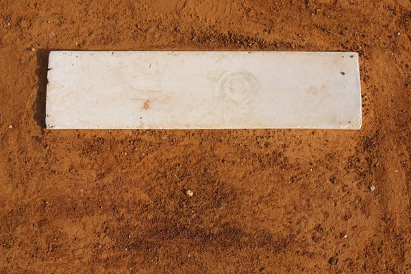 Baseballové pitchers pole mohyla — Stock fotografie