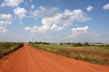 Old Red Dirt Road clipart