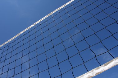 Voleybol net açılı görünümü