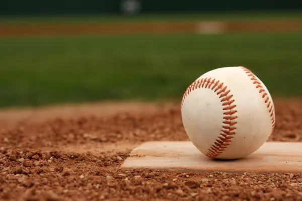 Baseball sulle brocche Sterlina — Foto Stock