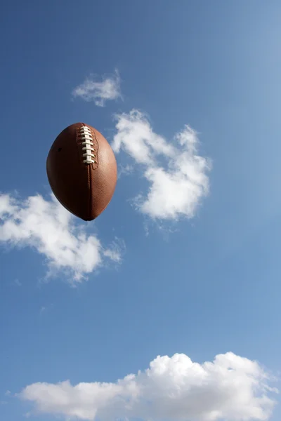 Football in the sky — Stock Photo, Image