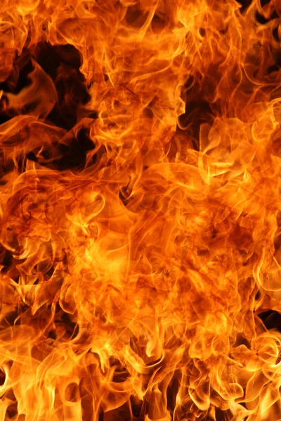Ohně nebo plamene detail — Stock fotografie