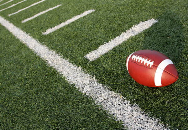 Линии футбола и двора
