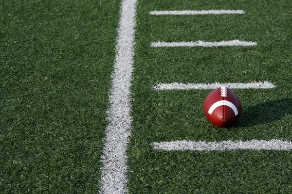 Football on the Field — Stock Photo, Image