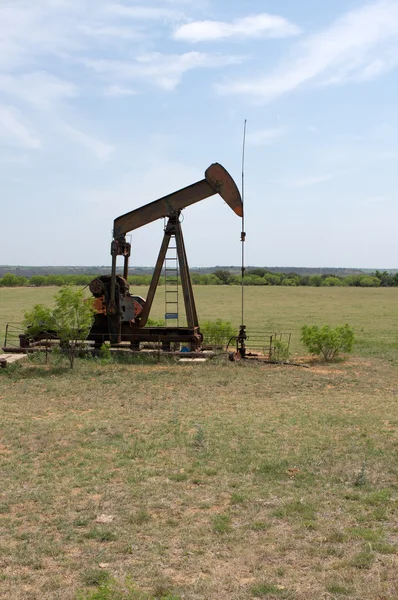 西德州石油泵 — 图库照片