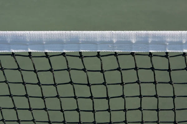 Tennisbaan netto — Stockfoto