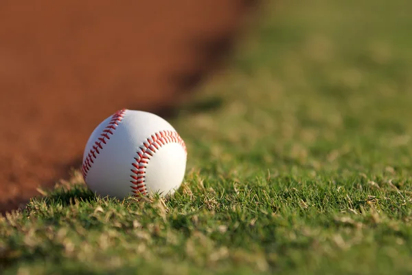 Baseball on the Field — Stock Photo, Image