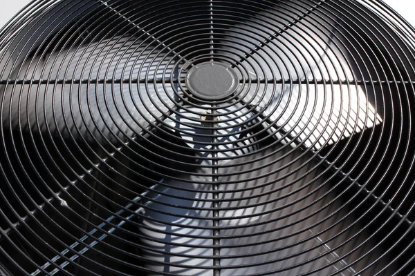 Vnější klimatizační jednotka pro průmyslové pozadí — Stock fotografie