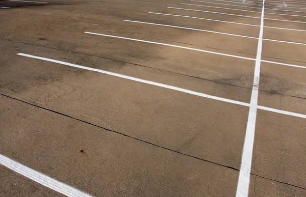 Empty Parking Spaces — Stock Photo, Image